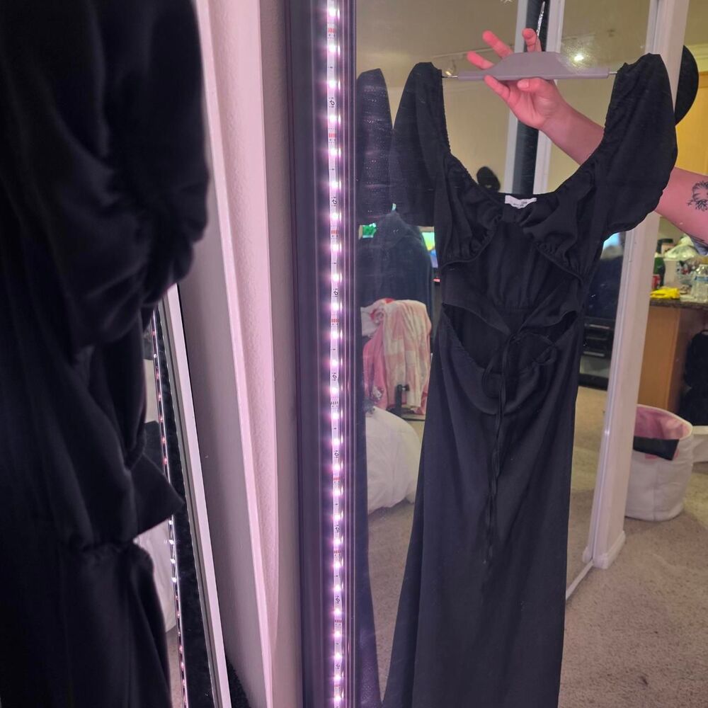 Edited Women's Black Dress